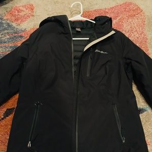 Black - Eddie Bauer Winter Coat - Size Small